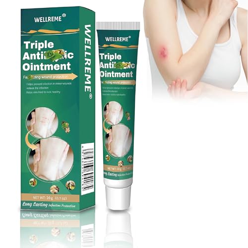 Crema cicatrizante de heridas 20 g | Crema para el cuidado de la piel | Para el bienestar diario de la piel | Apto para diversos tipos