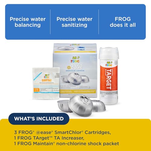 Image of FROG @ease Replacement SmartChlor Cartridges, TA Increaser Bundle