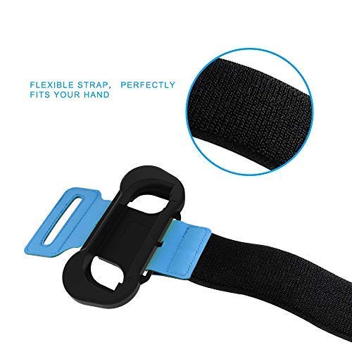 Just Dance 2019 - Dance Band for Nintendo Switch,JoyCon Cuff for Nintendo Switch - Adjustable Elastic Strap with Space for Joy-Cons Left or Right,2 Pack - Thumbnail 5