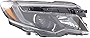 For Honda Ridgeline 2017 2018 2019 Headlight Assembly Passenger Side | LED | Halogen | High Beam | w/Auto Dimming | HO2503172 | 33100TG7A21