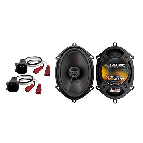 Compatible with Ford Escape Hybrid 2004-2007 Front Door Factory Replacement Harmony HA-R68 Speakers