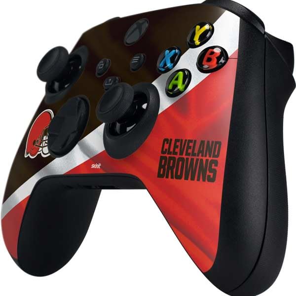 Skinit Decal Gaming Skin Compatible with Xbox Series X Controller - Officially Licensed NFL Cleveland Browns Design