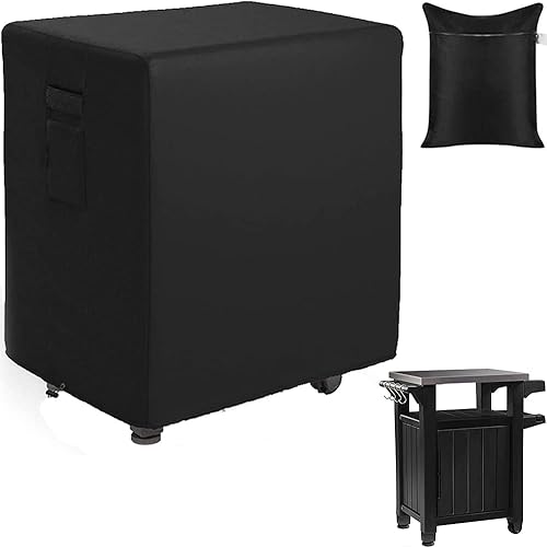 UCARE Funda de mesa de preparación al aire libre compatible con mesa Keter Unity XL de 35 pulgadas55 pulgadas, cubierta de gabinete de