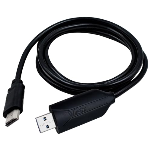 Cable USB 3.0 a HDMI de 1,5 m para proyectar películas del portátil al televisor de casa