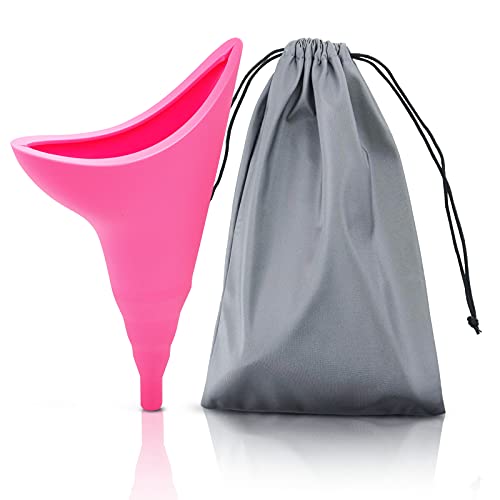 LobiLobi Female Urination Device, Reusable Soft Silicone Female Urinal Portable Women Pee Funnel for Standing Peeing, Silicone Funnel Urine Cup for Travel, Camping, Outdoor Activities LobiLobi Female Urination Device, Reusable Soft Silicone Female Urinal Portable Women Pee Funnel for Standing Peeing, Silicone Funnel Urine Cup for Travel, Camping, Outdoor Activities