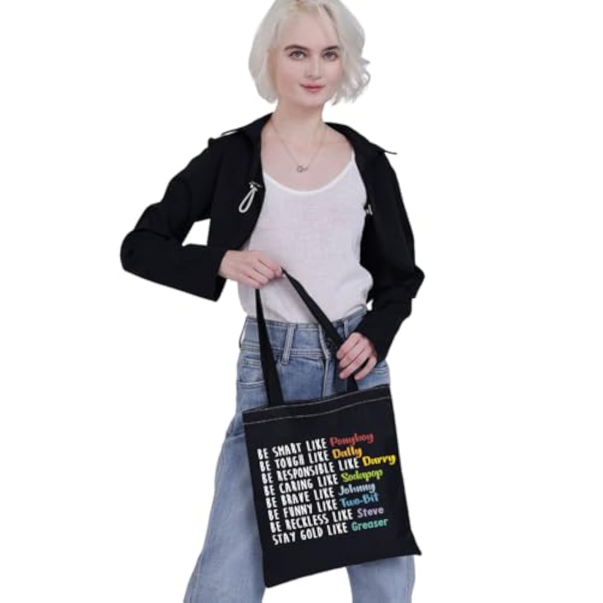 Stay Gold Ponyboy Funny TV Show Inspired Makeup Bag