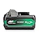 HiKOKI Multi Volt Akku BSL36A18X (18V 5.0 Ah / 36V 2.5 Ah Akku, Li-Ion, 4-Stufen-LED Ladestandskontrolle)