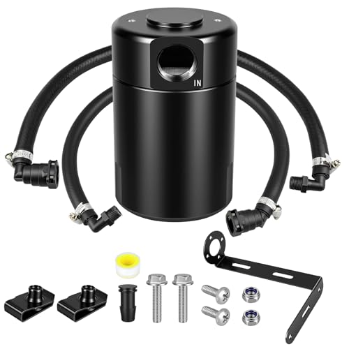 Oil Catch Can Air Oil Separator Replacement for 2011-2025 F-150 5.0L,2011-2025 F-150 3.5L EcoBoost,2015-2024 F-150 2.7L