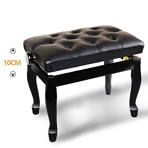 KOIAMVZW Tabouret de Piano en Simili Cuir réglable en Hauteur, Banc de Piano de Luxe en Bois, siège de Clavier rembourré Professionnel Solo, Bois Massif, avec Un Excellent Cuir Respirant - Les Beatles, Paul McCartney, John Lennon, RIngo Starr, George Harrison KOIAMVZW Tabouret de Piano en Simili Cuir réglable en Hauteur, Banc de Piano de Luxe en Bois, siège de Clavier rembourré Professionnel Solo, Bois Massif, avec Un Excellent Cuir Respirant – Image 4