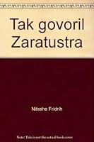Tak govoril Zaratustra 5267000264 Book Cover