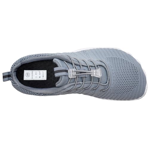 Image of WateLves Water Shoes Men Women Beach Barefoot Aqua Socks Breathable Wide Swim Outdoor Walking Anti Slip Pool Shoes for Hiking Kayaking Diving Surfing
