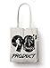 BLAK TEE 90s Product Retro Scooter Organic Cotton Reusable Shopping Bag Natural