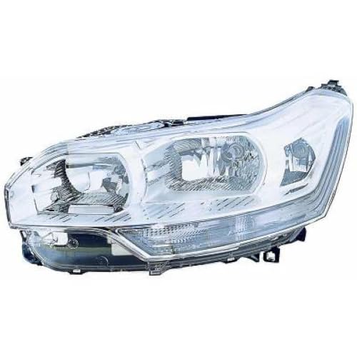 Faro izquierdo Citroën C5 III 2008-2010 halógeno H7 H1 para recambio de óptica original