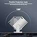 Wireless Mini Projector with WIFI 6 and Bluetooth, 4K 1080P Support Portable Projector 180° Rotatable. 17