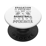 ¿Eres fan del baloncesto? ¿Estás buscando un gran diseño para los fanáticos del baloncesto? Presentamos este diseño "La educación es importante, pero el baloncesto es importante" para hombres y mujeres amantes del baloncesto.