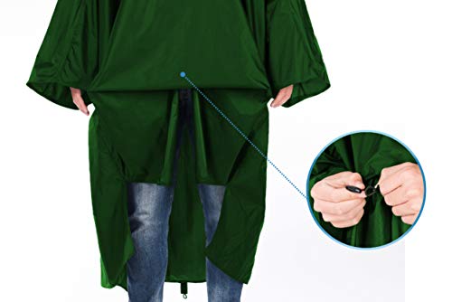 Regenponcho Hock Kraxen AS für Wandern und Outdoor-Aktivitäten