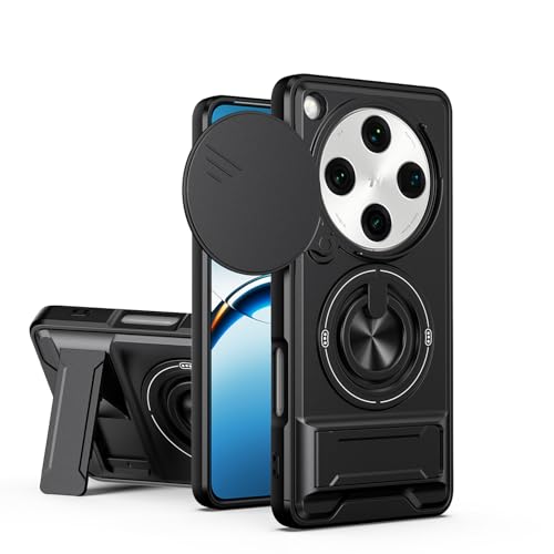 Case �Ή��@�� for Oppo Find X8 Pro, �Ή��@�� for Oppo Find X8 Pro ���C�f���A���X�^���h�t���X�}�z�P�[�X Black