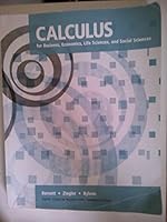 Calculus for Business, Economics, Life Sciences, and Social Science (Moraine Valley Community College Edition) 0558738494 Book Cover