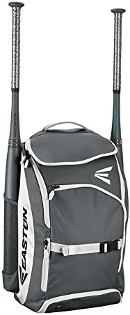 EASTON PROWESS Bat & Equipment Softball Backpack Bag | Designed for the Female Athlete | 2019 | 2 Bat Sleeves | Vented Shoe Pocket | Felt Lined Top Pocket w/ Flip Up Mirror | Helmet Strap | Fence Hook