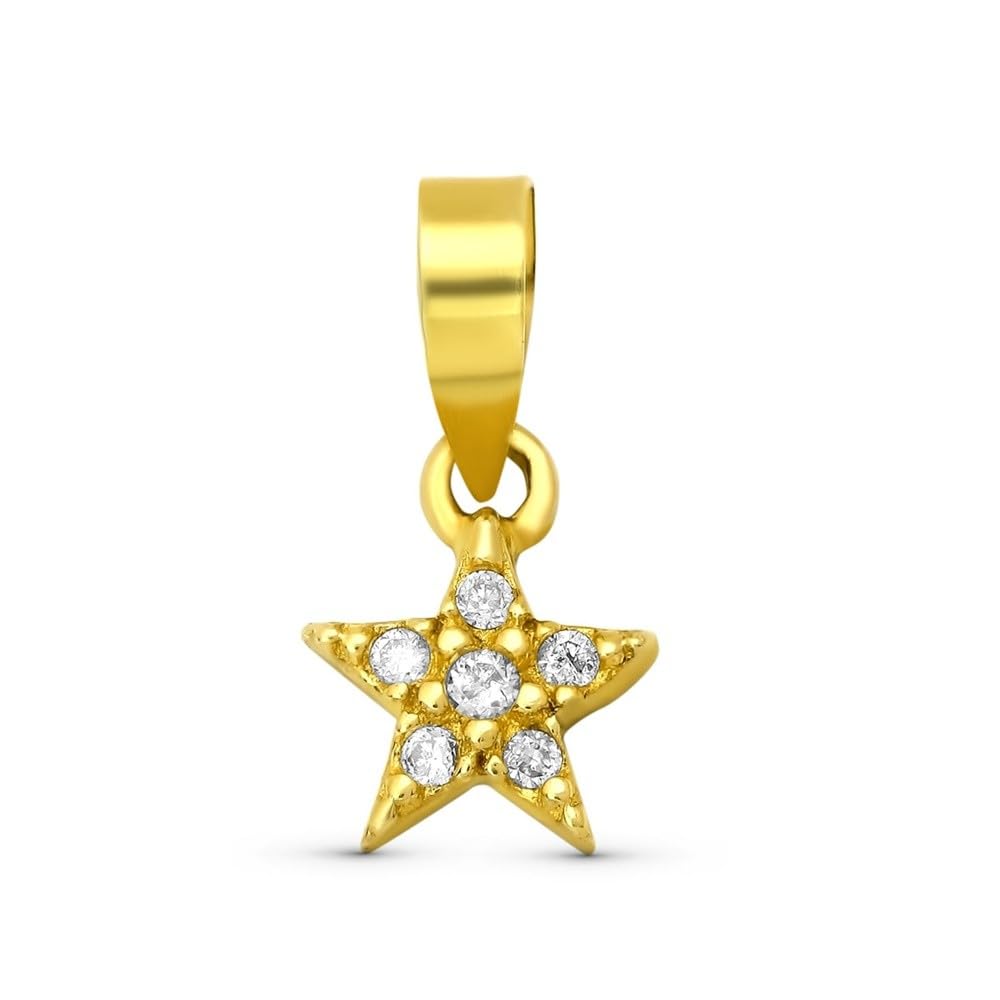 Pendentif Étoile or et diamants le cadeau de Saint-Valentin idéal