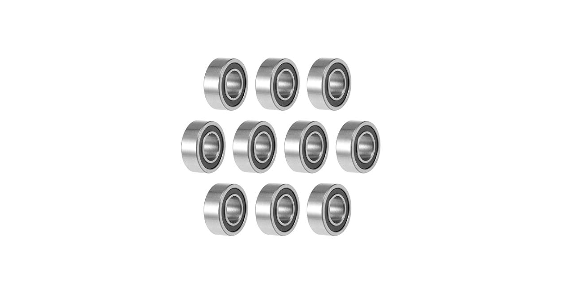 uxcell R188-2RS Deep Groove Ball Bearings 1/4