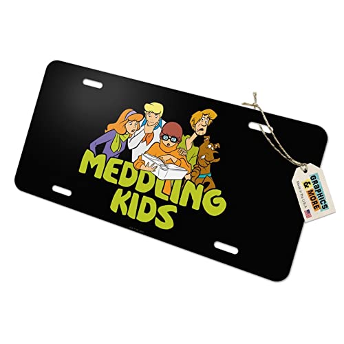 GRAPHICS & MORE Scooby-Doo Meddling Kids Novelty Metal Vanity Tag License Plate