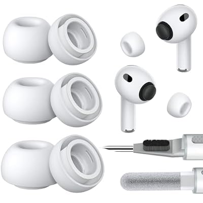 Ear Tips Replacement for AirPods Pro 3, Silicone Earbuds Tip 3 Pairs