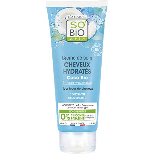 So'bio Etic Crème de soin cheveux hydratés coco - Le