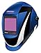 Auto Dark Welding Helmet,Shade6-9/9-13,Black/Blue/White