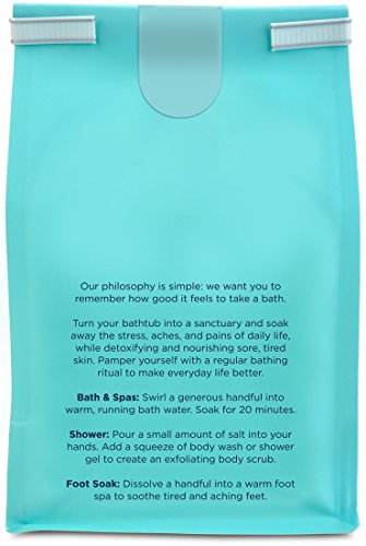 Oatmeal Honey Bath Salts 2 Lb. Luxury Bag - San Francisco Salt Company #TOP4
