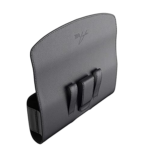 AGOZ Carry Case 7.00\"x3.5\"x0.75\" for Samsung Galaxy A02s A03s A12 A13 A14 A15 A23 A24 A25 A32 A42 5G *Plus Size* Leather Pouch Holster Case Belt Clip Loops(to FIT with OTTERBOX Defender Commuter) - Thumbnail 6