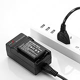 Set Ladegerät inkl. Stromkabel, Kfz-Ladekabel und Akku 1250 mAh