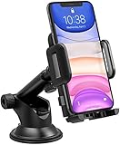 100% Ihr Telefon schützen: Das Smartphone fest in der Halterung auto fixiert, sogar das Auto auf der Unebenheit Straße. Ein guter weicher Silikon-saugnapf verhinderte das abfallen der Smartphone Halterung. Und auch hat es die Ohrpolsteren aus Schaumstoff für Ihr Telefon, um das smartphone nicht zu beschädigen, wenn auto schüttelt.HINWEIS:Wenn der Saugnapf nach längerem Gebrauch verschmutzt sein sollte,waschen und trocknen Sie das Gelpad,um die Klebrigkeit wiederherzustellen.