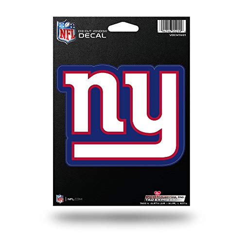 Rico Industries NFL Football New York Giants Medium Die Cut Decal