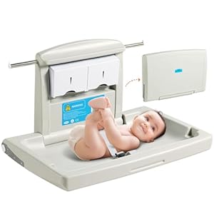 VEVOR Wall-Mounted Baby Changing St...
