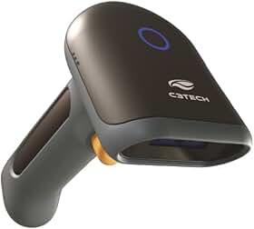 Leitor de codigo de barras C3Tech LB-140BK 1D/2D USB, Le QR code, tela digital, Danfe, Boleto, sensor Cmos, Aceita QR e boleto ao mesmo tempo, Compatível com Windows, Linux, MacOS