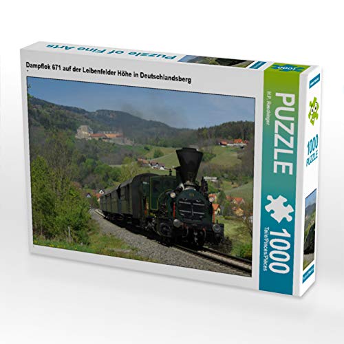 CALVENDO Puzzle 1000 Teile – Dampflok 671 In Deutschlandsberg, 64 X 48 Cm