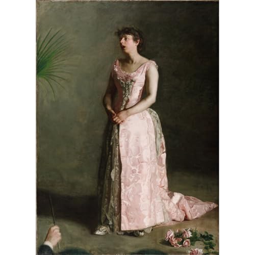 Impression giclée sur toile Thomas Eakins Le chanteur de concert 101x127