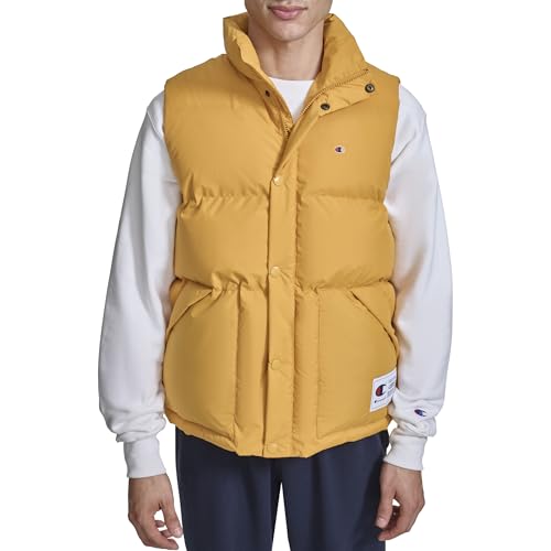 Image of Champion Men's Puffer Vest With Logo