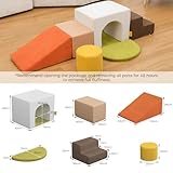 BanaSuper Kids Soft Play Set, Baby Foam Climbing Blocks, Climb and Crawl Foam Blocks, Toddler Indoor Soft Playground for Sensory Motor Skills, Montessori Activity Toys, EN71 Certified, Colourful - Image 4