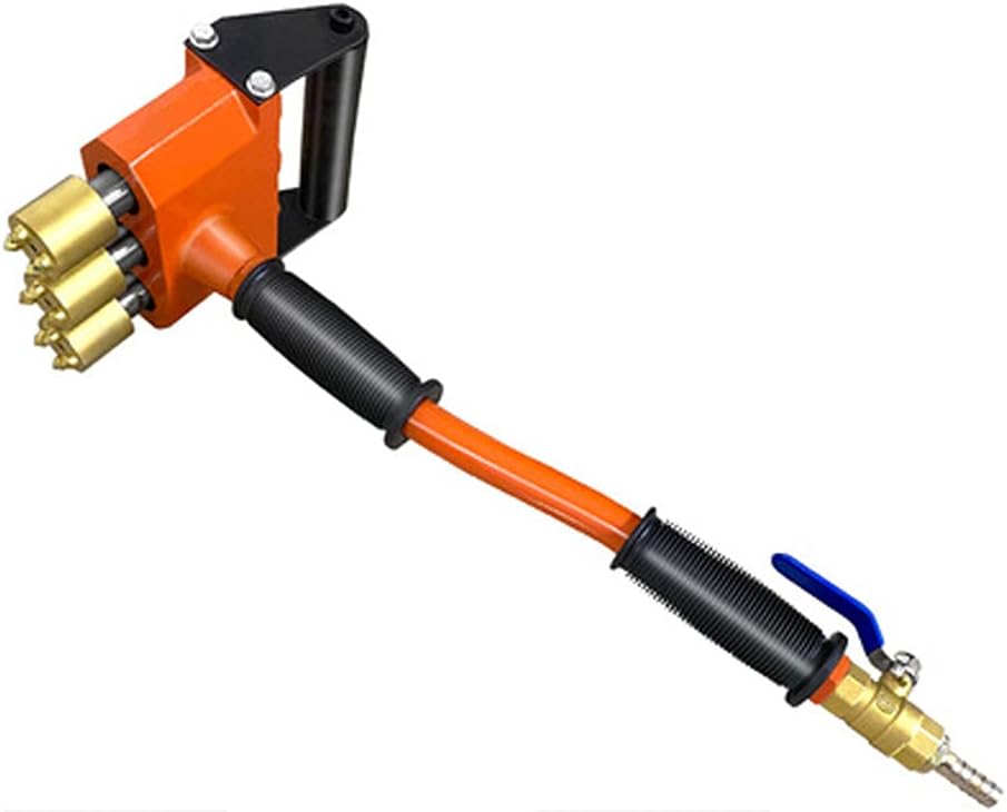 Concrete Pneumatic Chisel, Strengthened Multi-head Chisel Wall Pavement Chisel Hammer Hand-push Alloy Chisel Hammer (Single head)