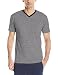 IZOD Men's Spaced Dye V-Neck T-Shirt