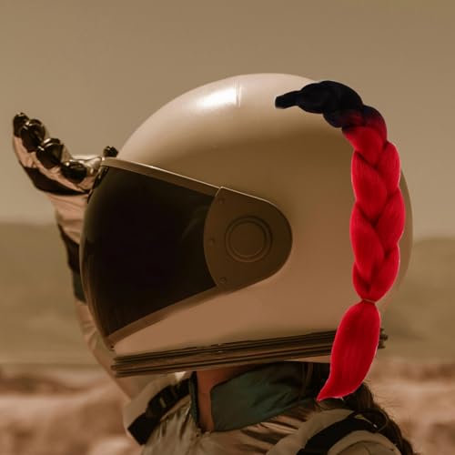 Trenzas para casco de esquí y moto con diseño degradado para tus rutas de fin de semana 4