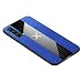 Produktbild HAOYE Hülle für Huawei nova 5T Hülle, [ TPU Rahmen ] Handyhülle Schutzhülle, Stoff - Backcover Case Cover Canvas Design. Blau
