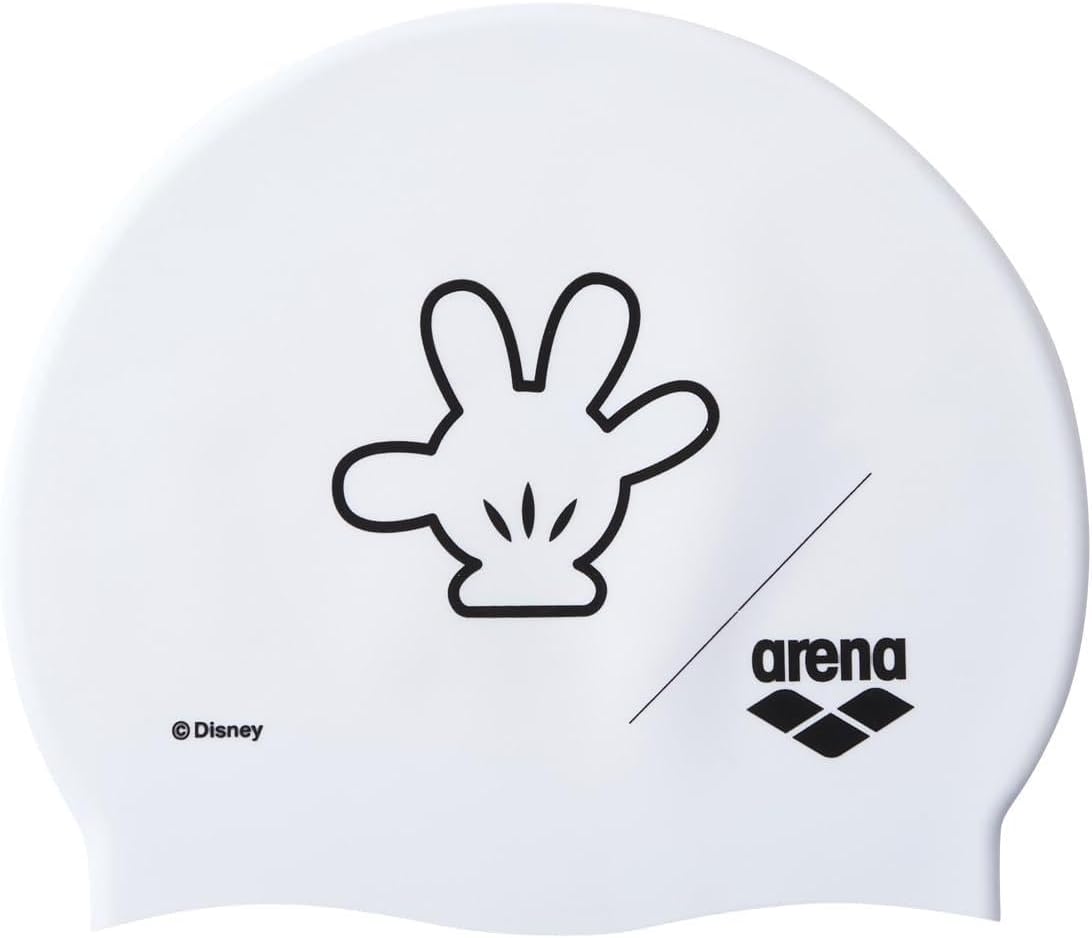 Arena AS6SSC80U Swim Cap, Unisex, Silicone Cap, One Size Fits Most, for Swimming, Exercise, Training, Stretchable