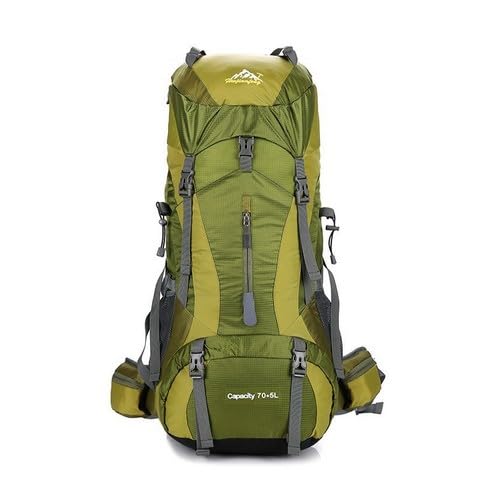 75L Large Camping Backpack,Lightweight Hiking Trekking For Men Women Outdoor Large Capacity Mountaineering Waterproof (green, 75L) by Generic - Used condition - US$48.37