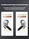 Boytond Bluetooth-Headset, kabelloses kopfhörer mit Mikrofon, Fahr-Headset mit 24-Stunden-Gesprächszeit, kompatibel mit iSO- und Android-Telefonen
