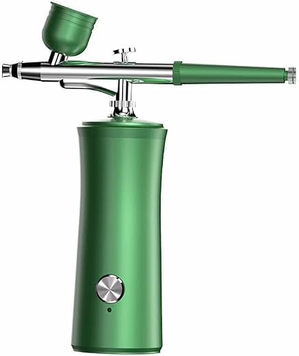 SBM MART Airbrush Set, Professional Facial Makeup Airbrush Gun Kit USB Rechargeable Air Brush Pen for Makeup Skin SPA Art ...