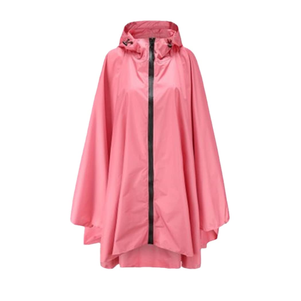 Poncho de pluie imperméable multicolore for hommes et femmes, randonnée en plein air