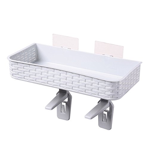 Atoz prime Home Bathroom Storage Rack Multifunction Strong Adhesive